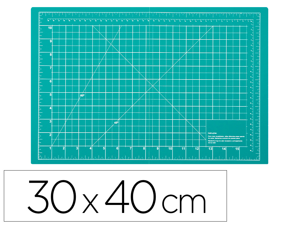 PLANCHA PARA CORTE LIDERPAPEL DIN A3 3MM GROSOR COLOR VERDE CLARO