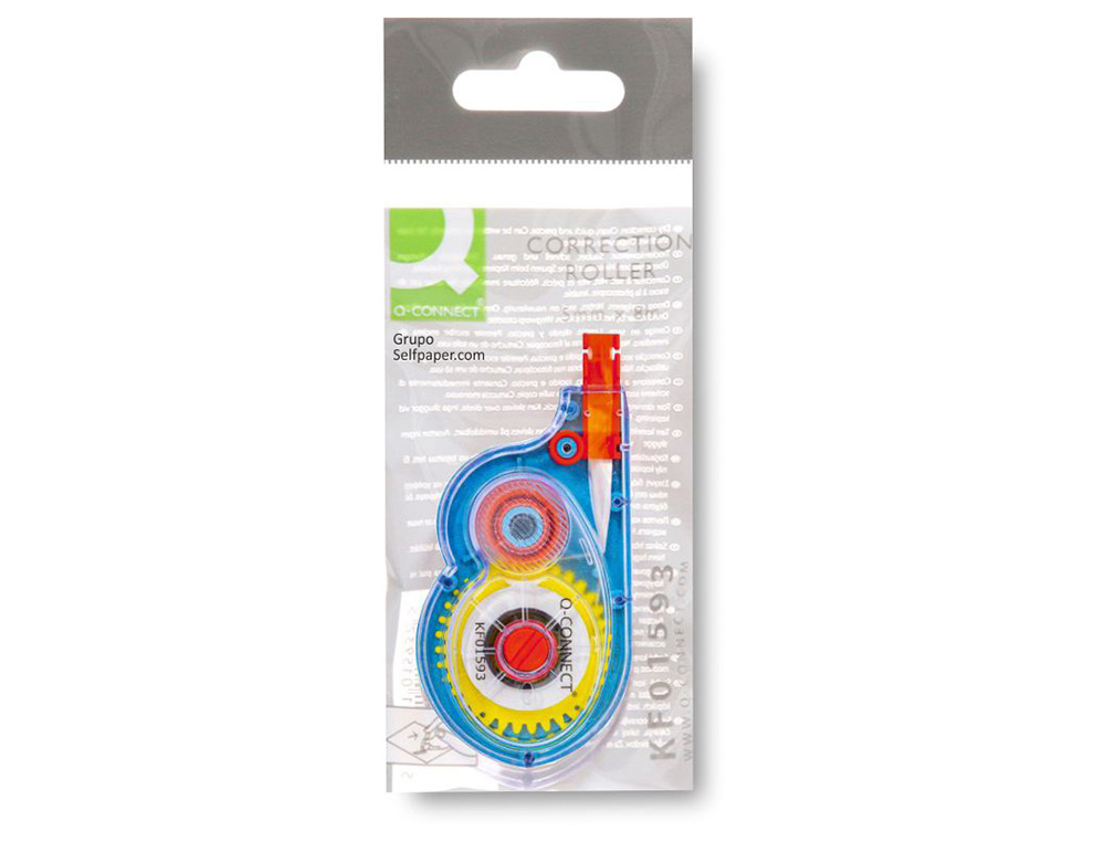 CORRECTOR Q-CONNECT CINTA BLANCO 5 MM X 8 MT
