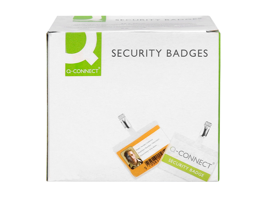 IDENTIFICADOR CON PINZA Q-CONNECT KF01562 60X90 MM CERRADA
