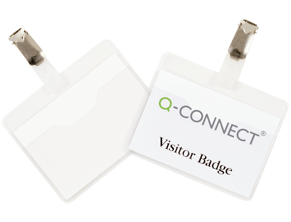 IDENTIFICADOR CON PINZA Q-CONNECT KF01562 60X90 MM CERRADA
