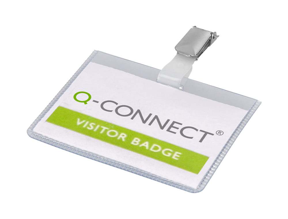 IDENTIFICADOR CON PINZA Q-CONNECT KF01562 60X90 MM CERRADA