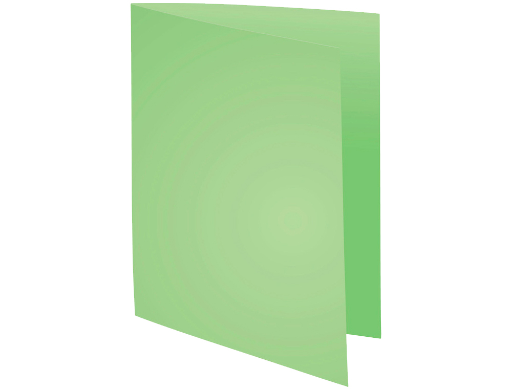 SUBCARPETA CARTULINA RECICLADA EXACOMPTA DIN A4 VERDE PRADO CLARO 170 G/M2