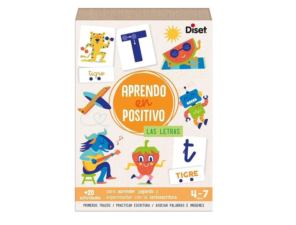 JUEGO DISET DIDACTICO APRENDO EN POSITIVO LEER