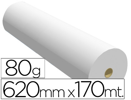 PAPEL REPROGRAFIA PPC PARA PLOTTER 620X170MT 80GR