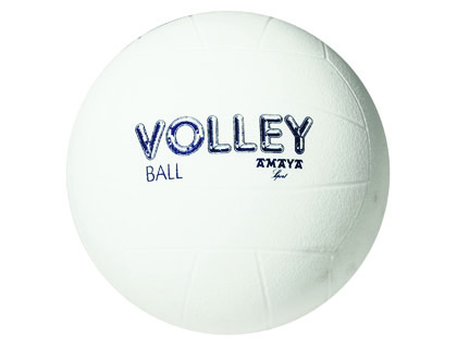 BALON AMAYA DE VOLEY DIAMETRO 210 PVC BLANCO